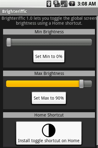 屏幕亮度切换 Brighteriffic截图1