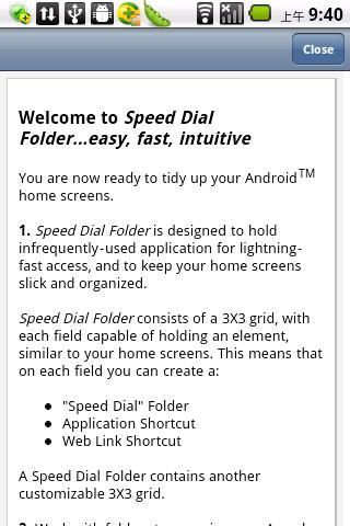 高级程序托盘 Speed Dial Folder截图1