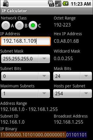 Ip地址计算器 IP Subnet/Supernet Calculator截图1