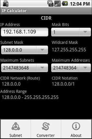 Ip地址计算器 IP Subnet/Supernet Calculator截图2