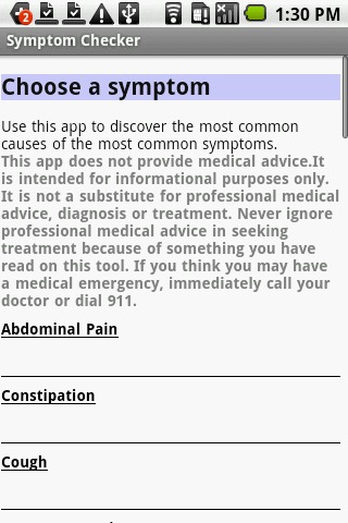 Differential diagnosis截图1