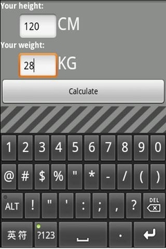 BMI计算器 BMI Calculator截图