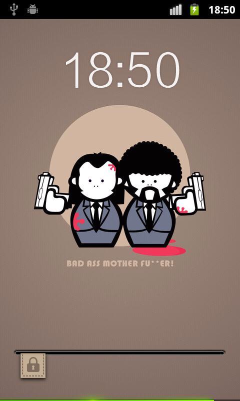 PulpFiction主题 - 魔力锁屏MagicLockerTheme截图2