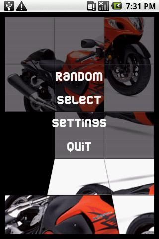 Motorcycles Slide Puzzle截图3