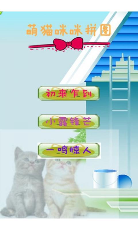 萌猫咪咪拼图截图1