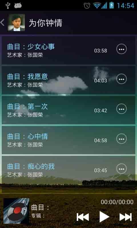 张国荣音乐专辑集截图1