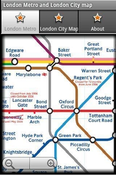 伦敦地铁运行图 伦敦地图截图