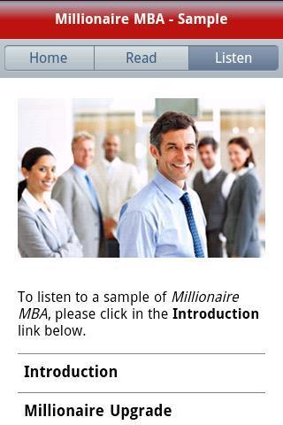 Millionaire MBA - Free Sample截图2