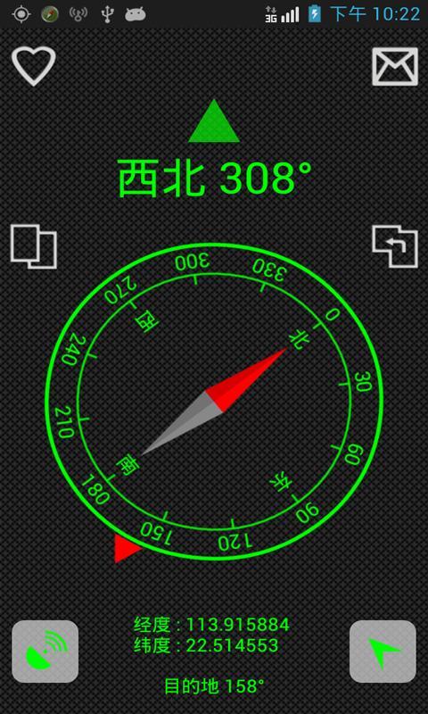 绿色指南针截图1