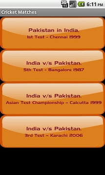 Cricket Matches截图