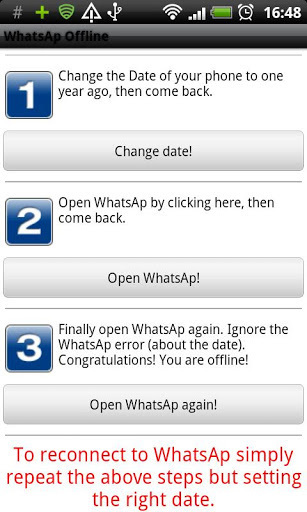 WhatsAp Offline截图2