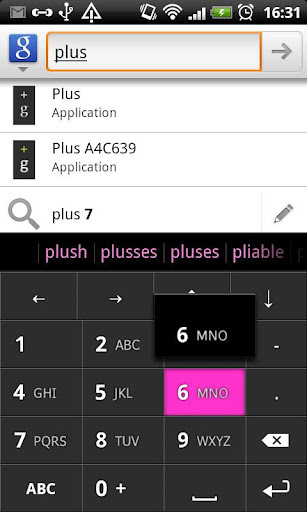 Plus Pink - HD Keyboard Skin截图6