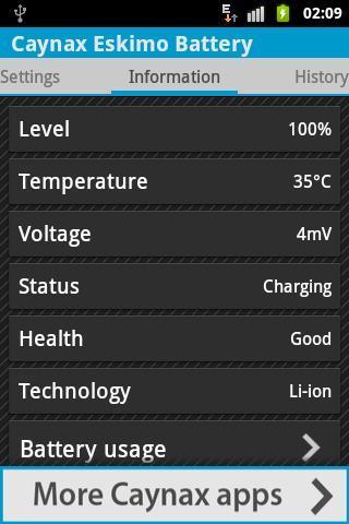Caynax Eskimo Battery截图4