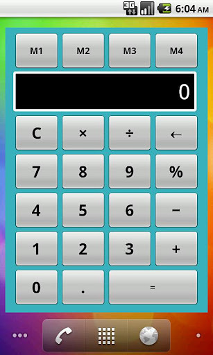 Calculator Widget 台湾版截图3