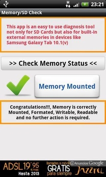 SD Card / Memory Check截图