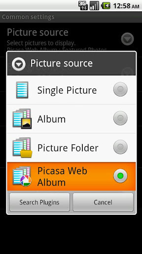 Picasa for MultiPicture LiveWP截图2