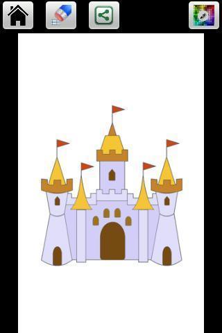 城堡画颜色截图1