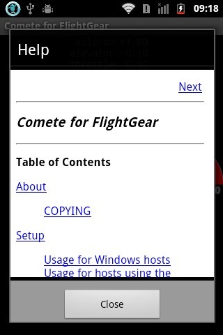 Comete for FlightGear截图4