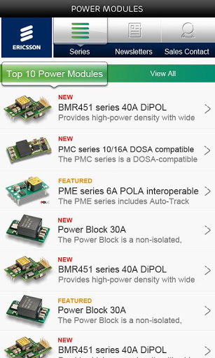 Ericsson Power Modules截图1
