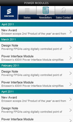 Ericsson Power Modules截图2