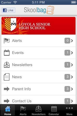 Loyola Senior High - Skoolbag截图2