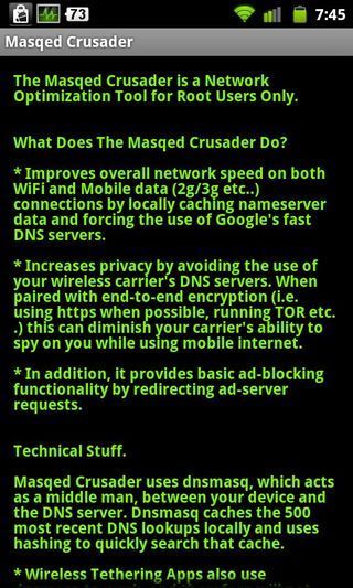 网络优化助手（Masqed Crusader）截图2