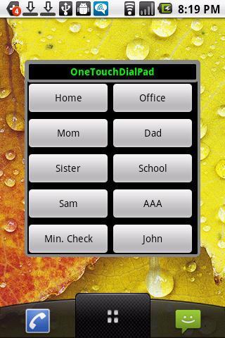 One Touch DialPad Lite截图2