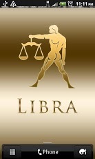 Libra Zodiac Gold WP截图2