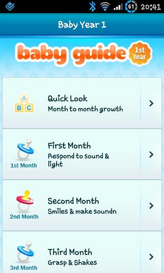 Baby Guide First Year Lite截图3