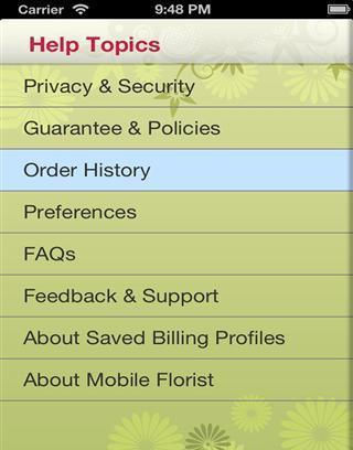 Mobile Florist截图4