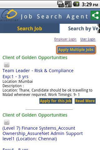 GO Accomplish : Job Search截图3