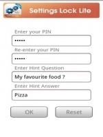 Setting Lock Lite 1.0截图2