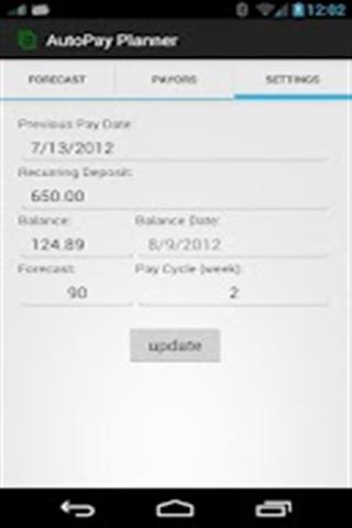 AutoPay Planner (Recurrence)截图3