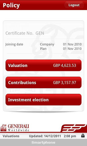 Generali Worldwide Valuations截图1