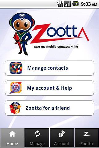 Zootta contacts截图1