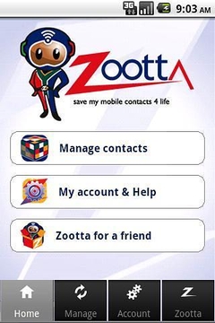 Zootta contacts截图