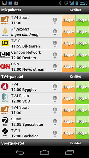 Tele2 Mobil-TV截图1