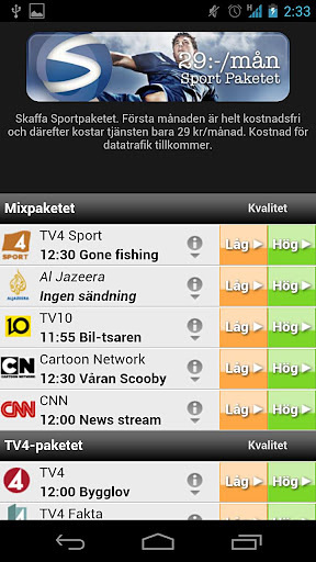 Tele2 Mobil-TV截图2