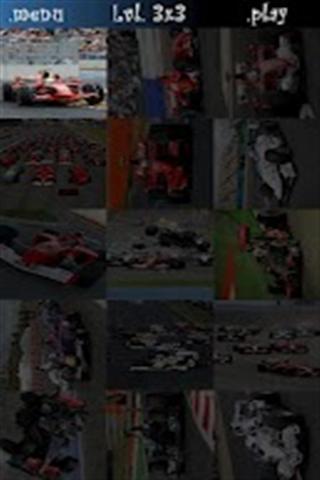 F1赛车拼图截图2
