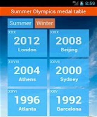 奥运会奖牌榜截图1