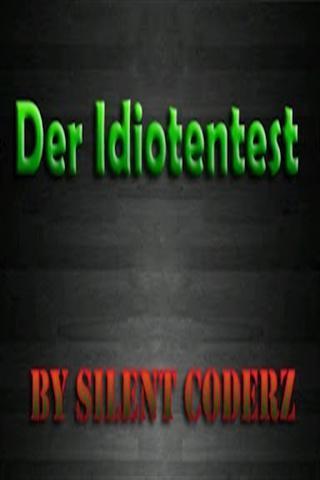 Idiotentest - Deutsch截图1