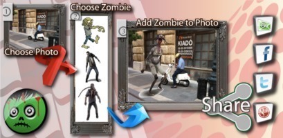 Zombie Prank Photo Maker 7.0截图1