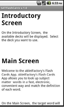 SAT FlashCards截图