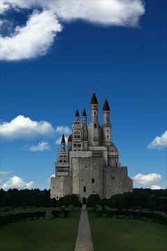 城堡和天空 castle and sky LWallpaper截图