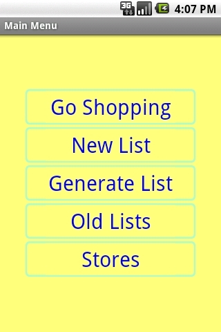 简单的购物清单截图2