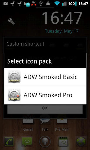 ADW Smoked Basic Theme截图4