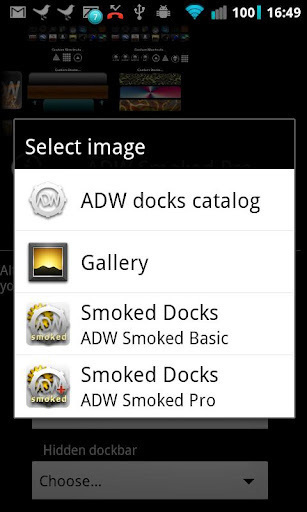 ADW Smoked Basic Theme截图6