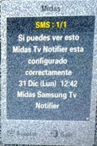 Midas Samsung Tv Notifier截图3