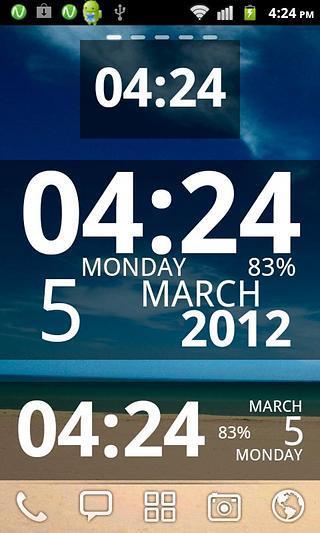 Digi Clock Widget截图6