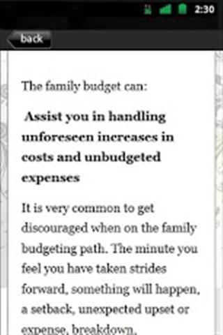家庭预算规划截图2